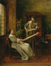 Flirter - Mihály Munkácsy — widok dzieła