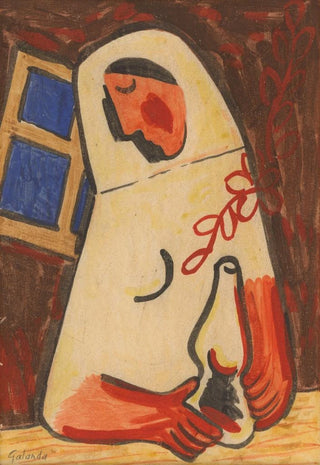 Mikul Galanda - Sitting woman.webp