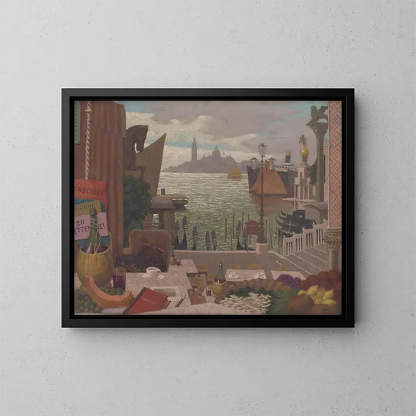 Souvenirs de Venise - Milan Thomka Mitrovský — oprawiony obraz na ścianie