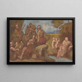Milan Thomka Mitrovsk - Sketch of Composition with Bathing People.webp