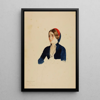 Miner Kilbourne Kellogg - Armenian Girl of Pera.webp