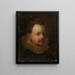 Tête de gentilhomme d'après Van Dyck - Miner Kilbourne Kellogg — oprawiony obraz na ścianie