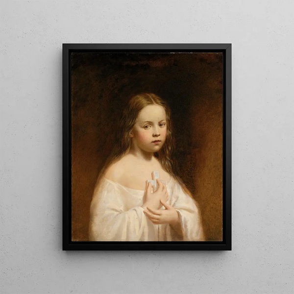 Miner Kilbourne Kellogg - Portrait of Hiram Powers Daughter.webp