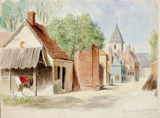 Rue du Puits-Sale, Saint-Valery - Miner Kilbourne Kellogg — widok dzieła
