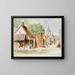 Rue du Puits-Sale, Saint-Valery - Miner Kilbourne Kellogg — oprawiony obraz na ścianie