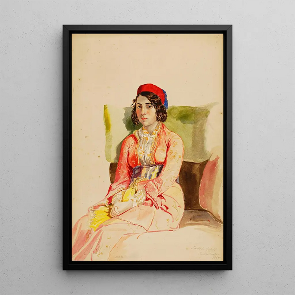 Miner Kilbourne Kellogg - Turkish Girl of Constantinople.webp
