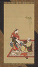 Samuraj i Wakashu - Miyagawa Isshō — widok dzieła
