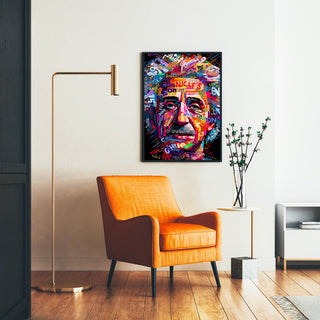 Street Art - Nowoczesna Mozaika Einsteina