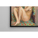Reprodukcja obrazu model w zielonym fotelu - Nils Dardel