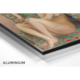 Modèle dans un fauteuil vert - Nils Dardel | Reproduction Tableau Décoration murale affiche copie