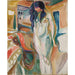 Reprodukcja obrazu Model krzesła z rattanu - Edvard Munch