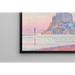 Mont Saint-Michel, zachód słońca – Paul Signac (1897)