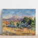 Reprodukcja obrazu Góry Sainte-Victoire - Pierre-Auguste Renoir