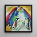 Góra - Wassily Kandinsky — oprawiony obraz na ścianie