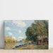 Reprodukcja obrazu Moret: Brzegi Loing - Alfred Sisley