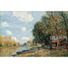 Reprodukcja obrazu Moret: Brzegi Loing - Alfred Sisley
