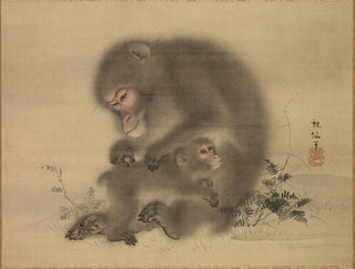 Małp - Mori Sosen — widok dzieła