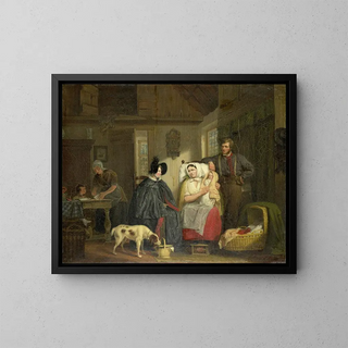 Moritz Calisch - Visit to a New Mother.webp