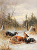 Renard z psami - Moritz Müller II — widok dzieła