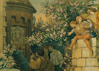 Moritz von Schwind - Die schne Melusine VI Die bsen Zungen.webp