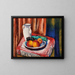 Martwa natura - Moïse Kisling — oprawiony obraz na ścianie