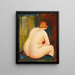 Pas en arrière - Moïse Kisling — oprawiony obraz na ścianie