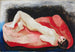 Nu Tendu na Czerwonej Sofie - Moïse Kisling — widok dzieła