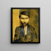 Portret Mieczysława Zborowskiego 1889-1930 - Moïse Kisling — oprawiony obraz na ścianie