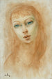 Portret kobiety - Moïse Kisling — widok dzieła