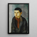 Portret młodego chłopca - Moïse Kisling — oprawiony obraz na ścianie