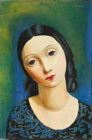Mose Kisling - Tte de jeune fille.webp