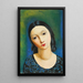 Tête de Jeune Fille - Moïse Kisling — oprawiony obraz na ścianie