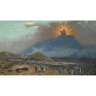 Moses on Mount Sinai - Jean-Léon Gérôme | Reproduction Tableau Décoration murale affiche copie