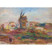 Reprodukcja obrazu Młyn na wzgórzu Montmartre - Pierre-Auguste Renoir