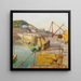 Mousehole - Harold Harvey — oprawiony obraz na ścianie