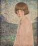 Portret młodej dziewczyny - Murray Percival Bewley — widok dzieła