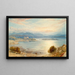 Loch Awe o zachodzie słońca - Myles Birket Foster — oprawiony obraz na ścianie