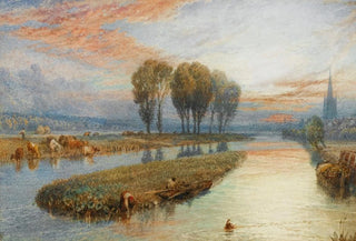 Myles Birket Foster - Reed Gatherers.webp