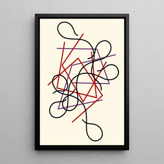 Myriam Thyes - Geometric and wavy lines.webp