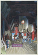 W świątyni Kannon w Asakusa - Narazaki Eishō — widok dzieła
