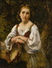 Bohemiańska na tamburze - Narcisse Virgile Diaz de la Peña — widok dzieła