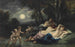 Le sommeil des nymphes la nuit - Narcisse Virgile Diaz de la Peña — widok dzieła