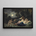 Le sommeil des nymphes la nuit - Narcisse Virgile Diaz de la Peña — oprawiony obraz na ścianie