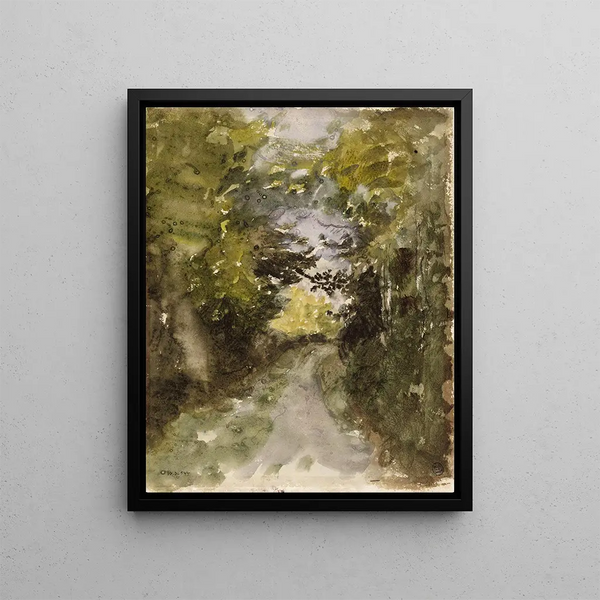 NarcisseVirgile Diaz de La Pea - Route en fort.webp