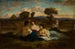 Les Baigneuses - Narcisse Virgile Diaz de la Peña — widok dzieła