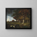 Le Bord de la Forêt aux Monts Girard Fontainebleau - Narcisse Virgile Diaz de la Peña — oprawiony obraz na ścianie