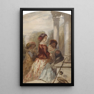 NarcisseVirgile Diaz de La Pea - The fortune teller (Case Conflict).webp