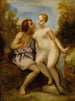Un et Adonis - Narcisse Virgile Diaz de la Peña — widok dzieła