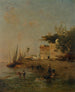 Les pêcheurs sur le Nil - Narcisse Berchère — widok dzieła