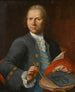 Portret artysty trzymającego rysunek na niedokończonym płótnie powyżej - Nathaniel Hone — widok dzieła